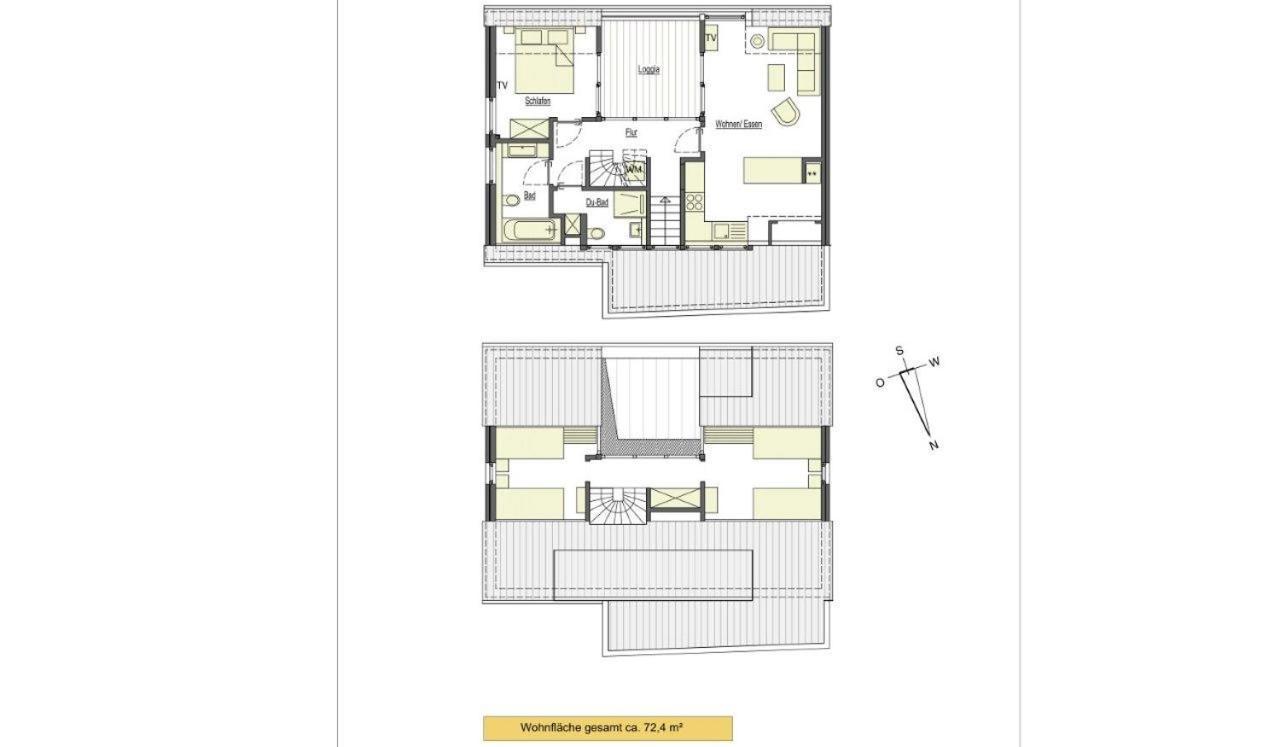Wohnung K13 Borkum Bagian luar foto