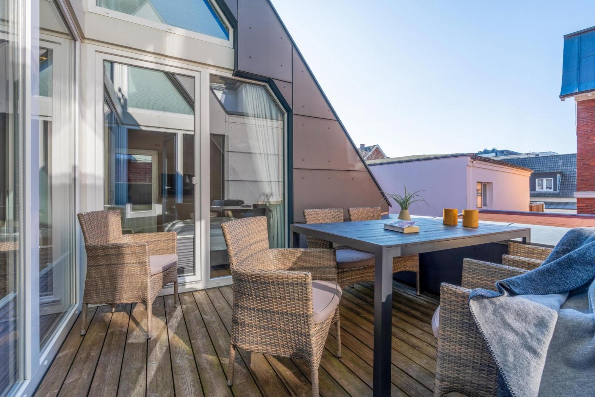 Wohnung K13 Borkum Bagian luar foto